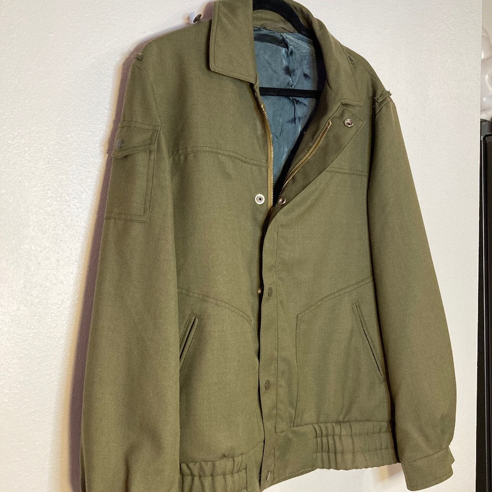 80s kras brno cz vintage military utility jacket